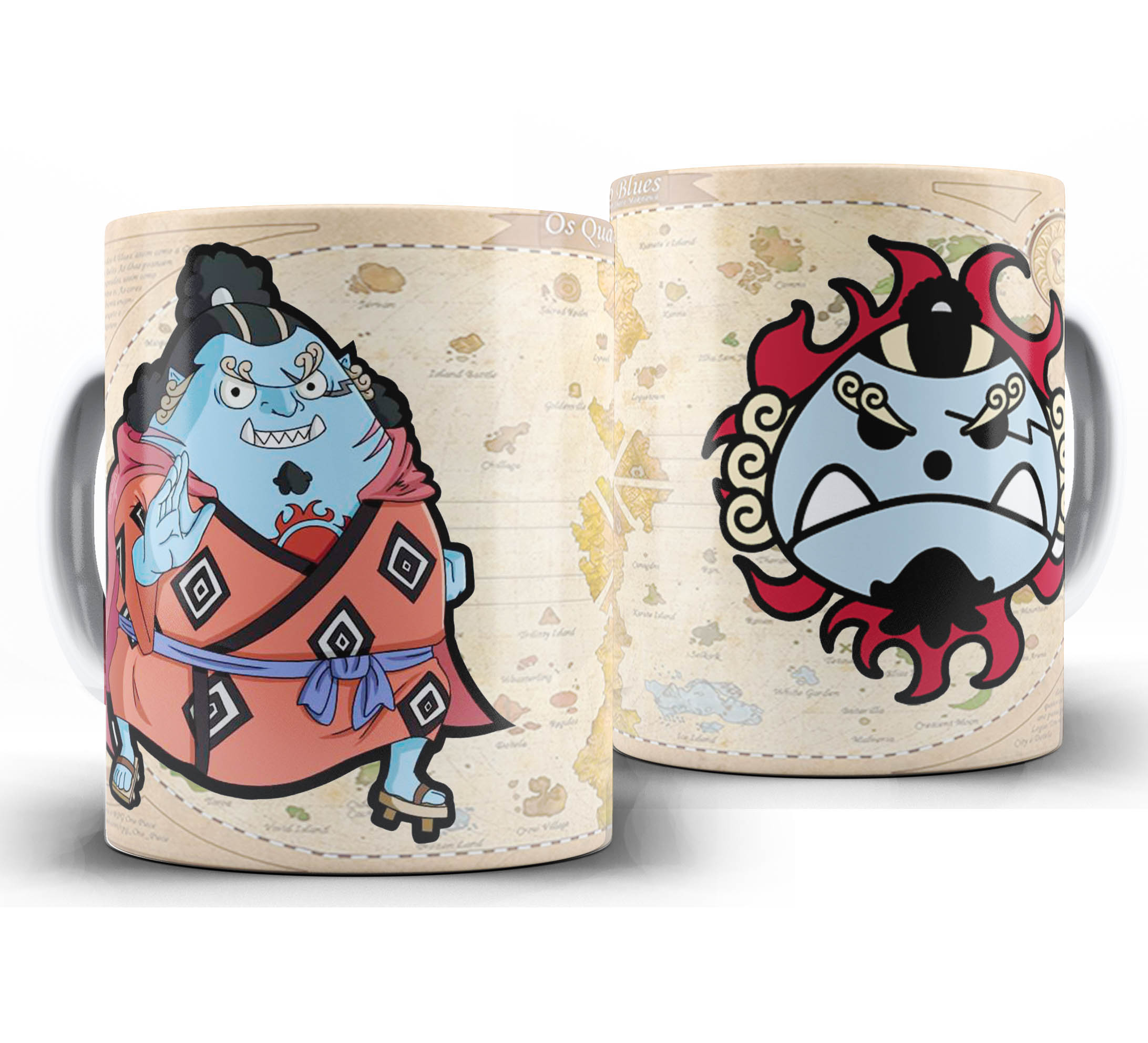 Caneca Anime - One Piece Chibi - Jinbe